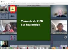 Tournoi en ligne Realbridge 18 donnes