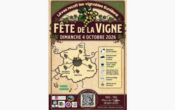 Dimanche 4 Octobre 2026 - C'Chartres Bridge présent à Lèves pour la fête de la vigne