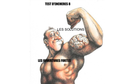 Test d'enchères n° 8 - Solutions