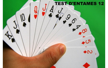 Test d'entames n° 12