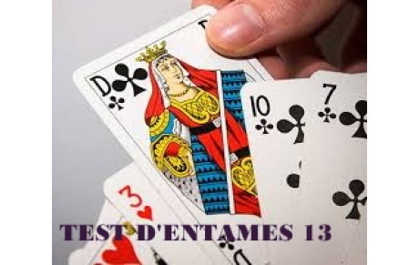Test d'entames n° 13